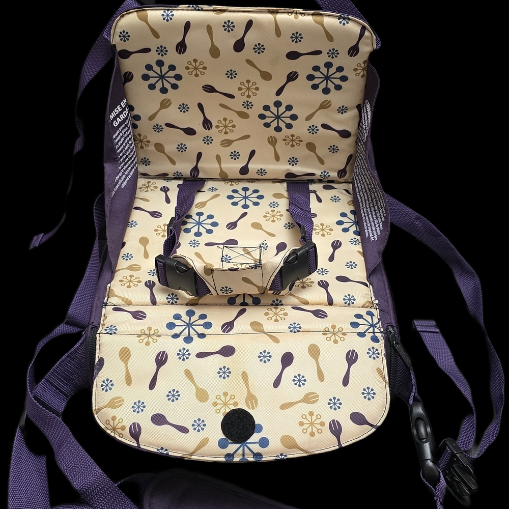 Munchkin Portable Booster Seat Travel High Chair Toddler Feeding Seat